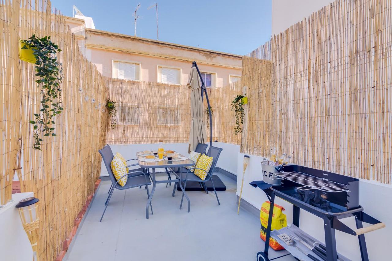 Faro: Casa Trevo Com Terraco Bbq Villa Eksteriør bilde